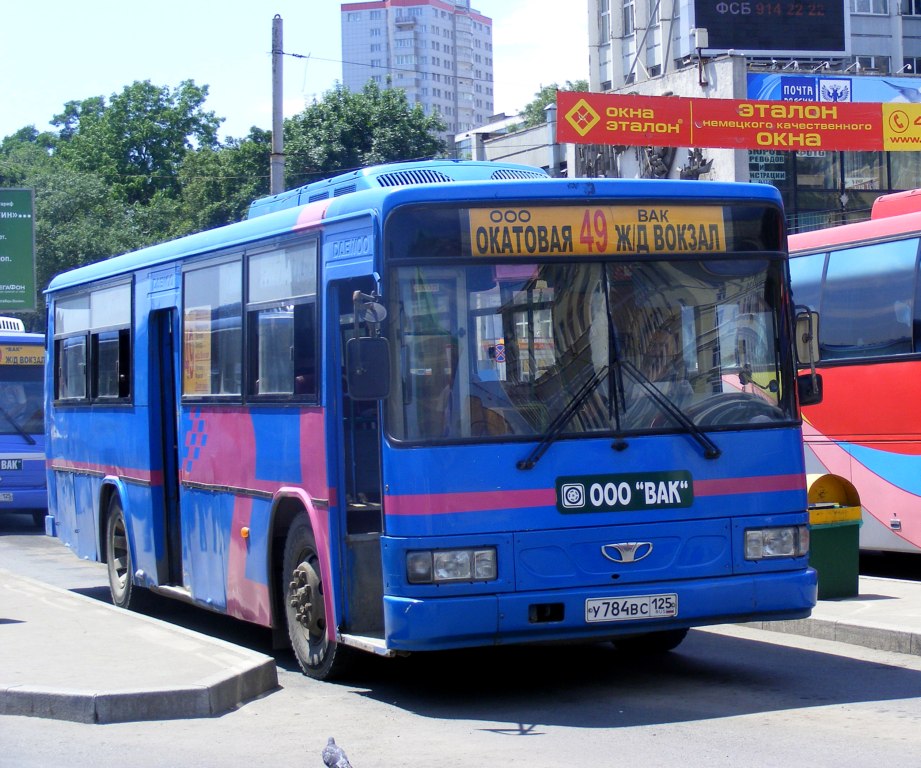 Приморский край, Daewoo BS106 Royal City (Busan) № У 784 ВС 125