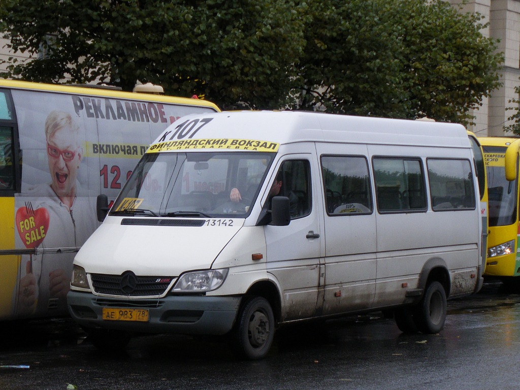 Санкт-Петербург, Mercedes-Benz Sprinter W904 408CDI № 13142