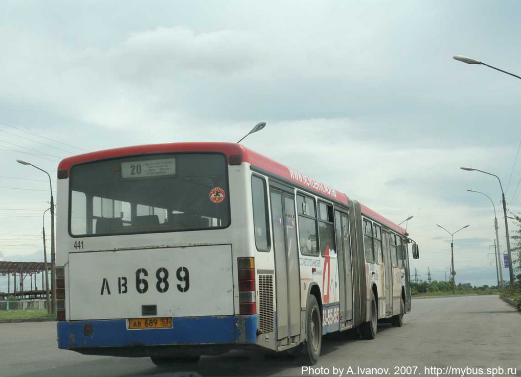 Новгородская область, Mercedes-Benz O345G № 441