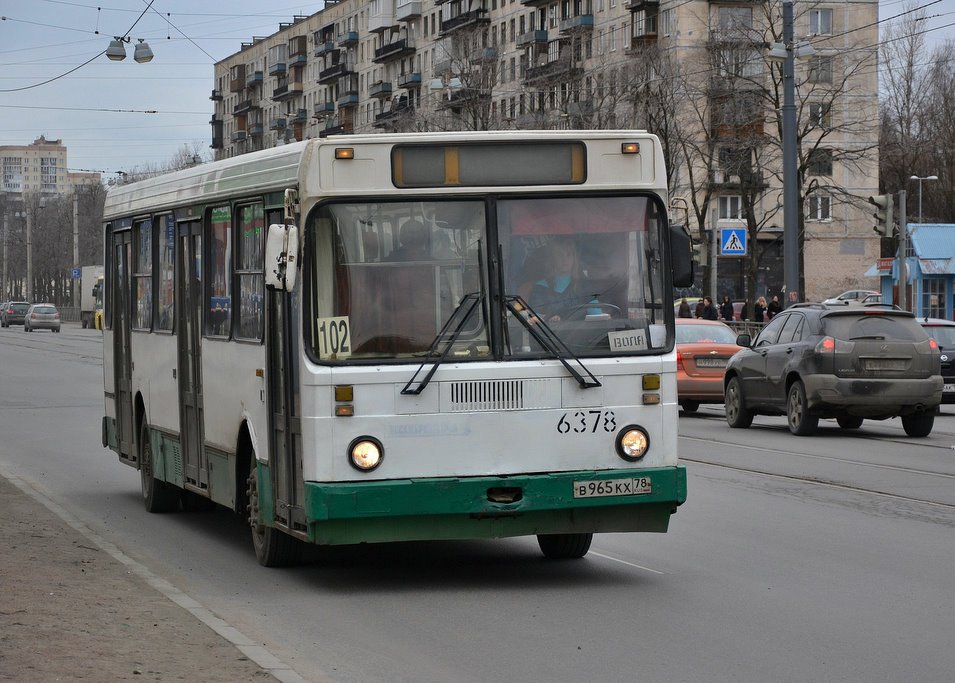 Санкт-Петербург, ЛиАЗ-5256.25 № 6378