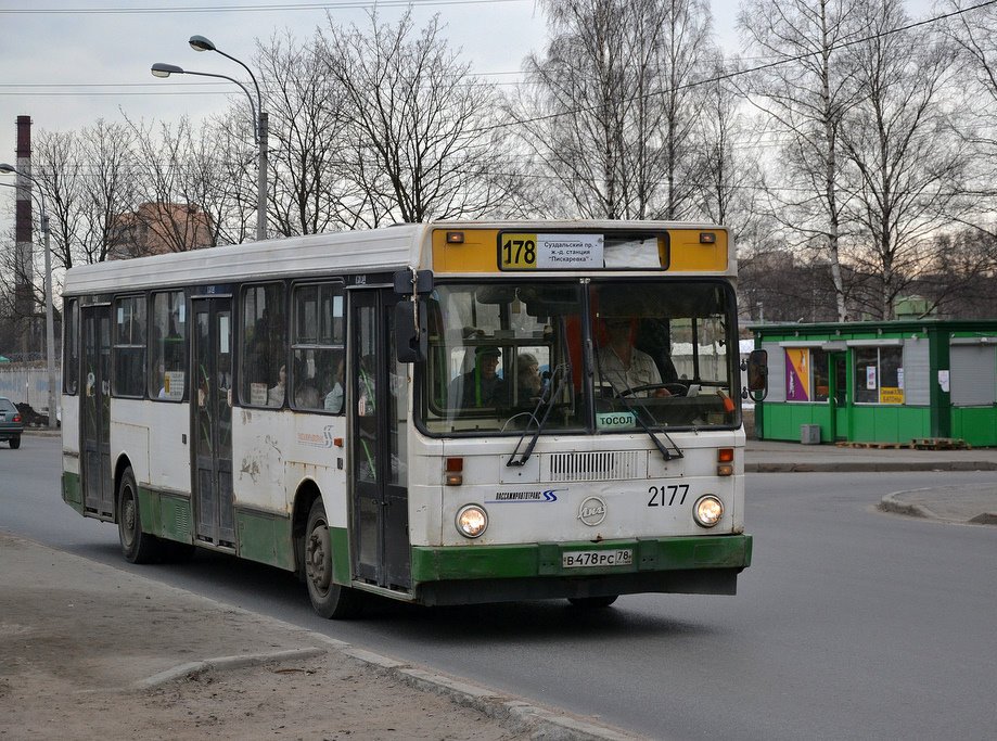 Санкт-Петербург, ЛиАЗ-5256.25 № 2177