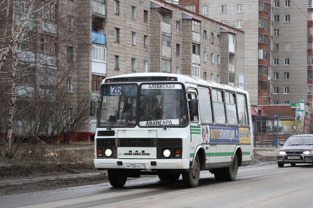 Томская область, ПАЗ-32051-110 № М 750 ОХ 70