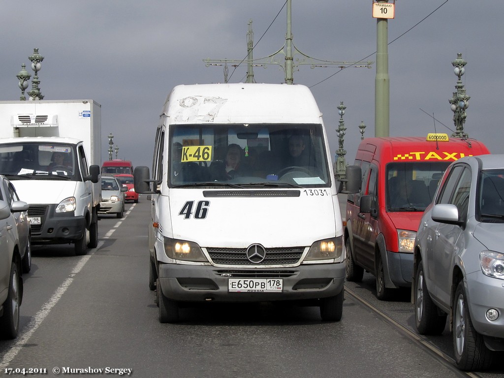 Санкт-Петербург, Mercedes-Benz Sprinter W904 408CDI № Е 650 РВ 178