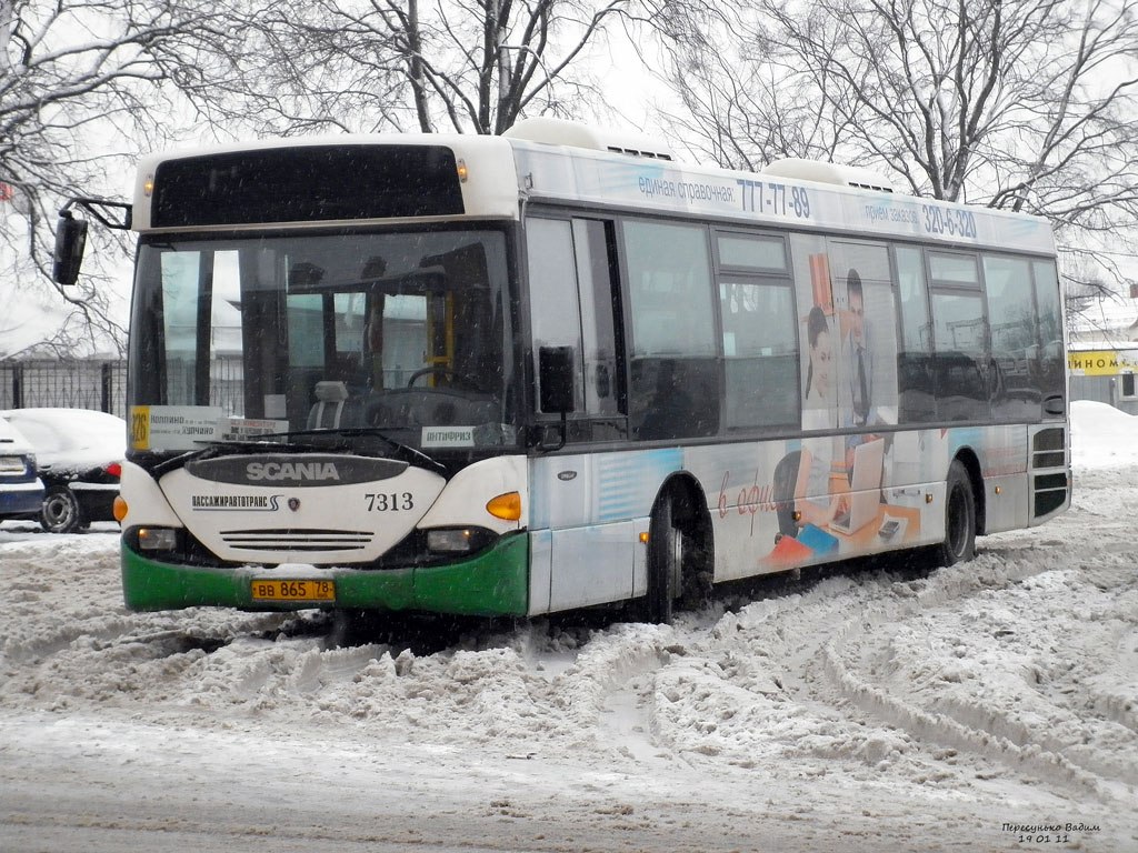 Sankt Petersburg, Scania OmniLink I (Scania-St.Petersburg) Nr. 7313