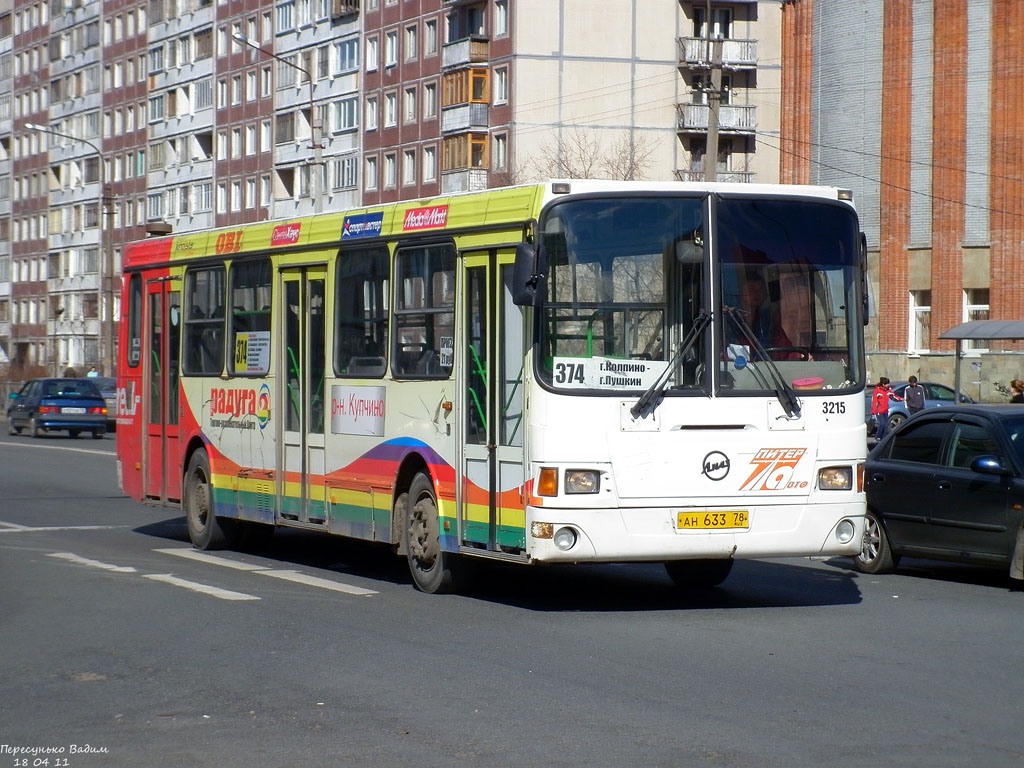 Санкт-Петербург, ЛиАЗ-5256.26 № 3215