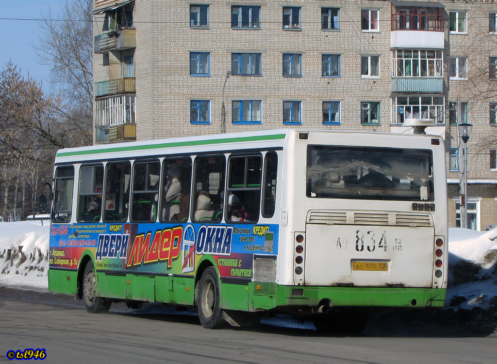 Nizhegorodskaya region, LiAZ-5256.45 № АО 834 52