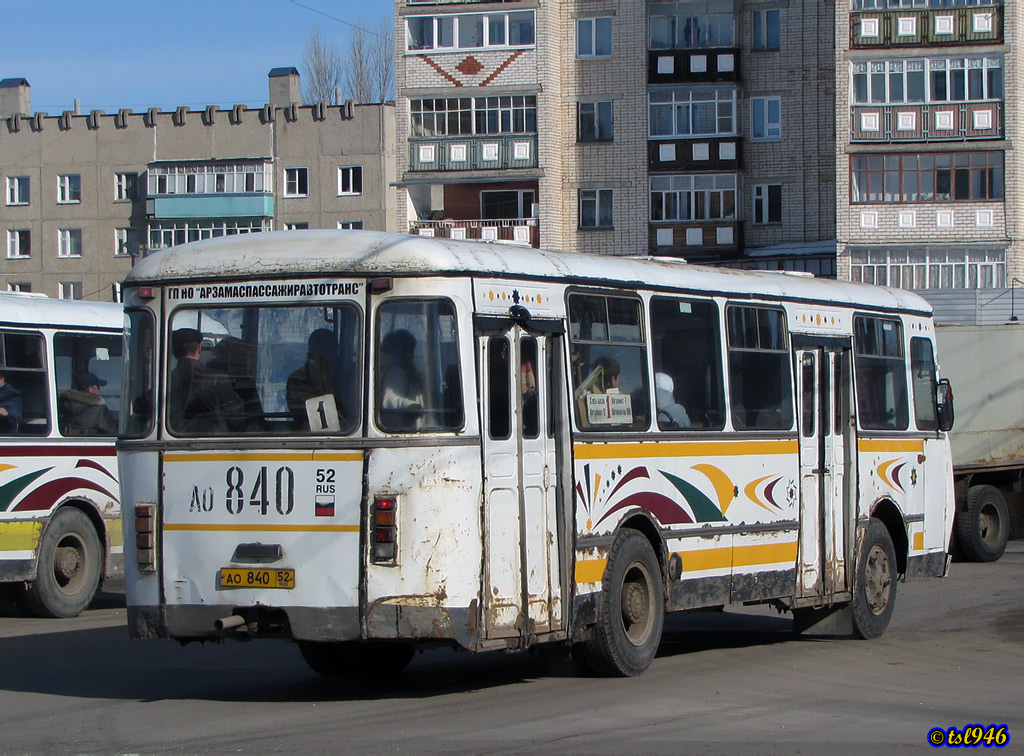 Нижегородская область, ЛиАЗ-677М № АО 840 52