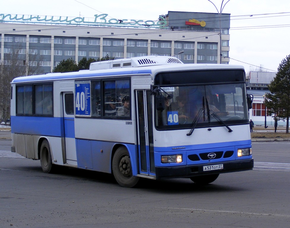 Хабаровский край, Daewoo BS106 Royal City (Busan) № А 531 ОТ 27