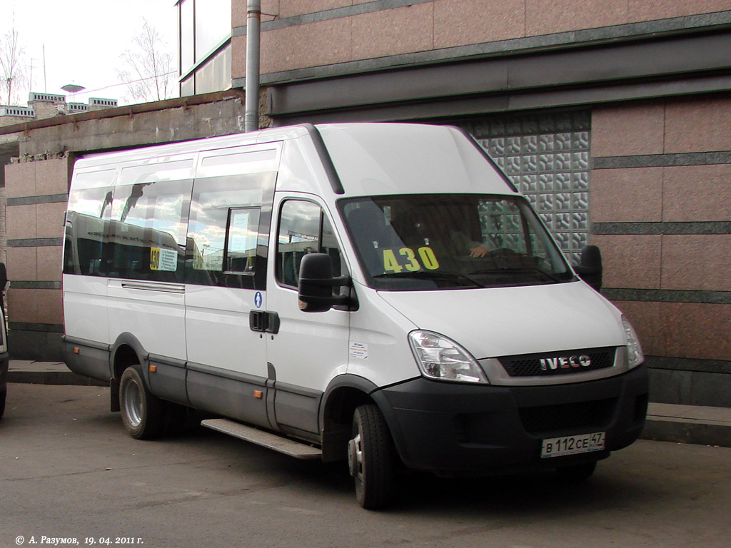 Ленинградская область, Нижегородец-2227UT (IVECO Daily) № В 112 СЕ 47