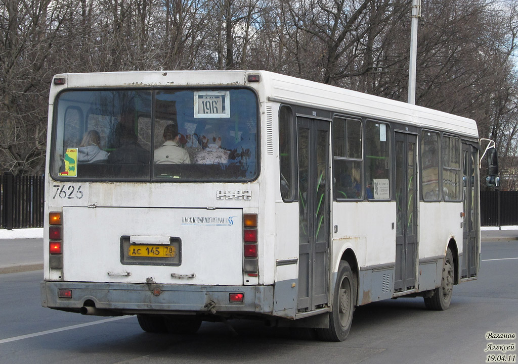 Санкт-Петербург, ЛиАЗ-5256.25 № 7626