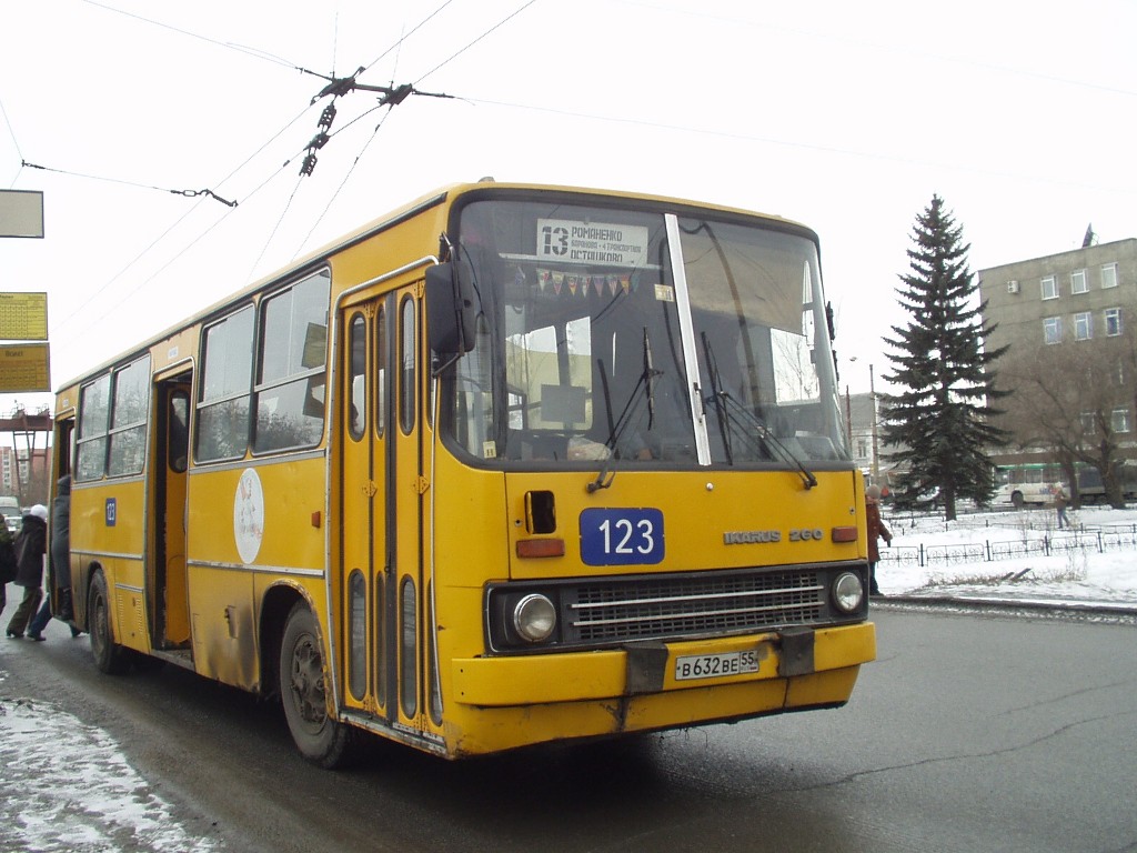 Омская область, Ikarus 260.50 № 123