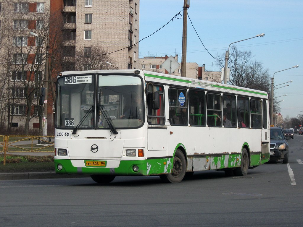 Санкт-Петербург, ЛиАЗ-5256.25 № 3233