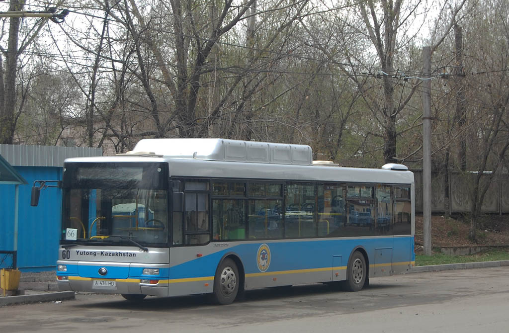 Алматы, Yutong ZK6120HGM № 60