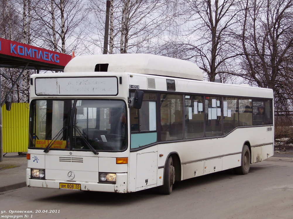 Владимирская область, Mercedes-Benz O405N2 CNG № ВМ 808 33