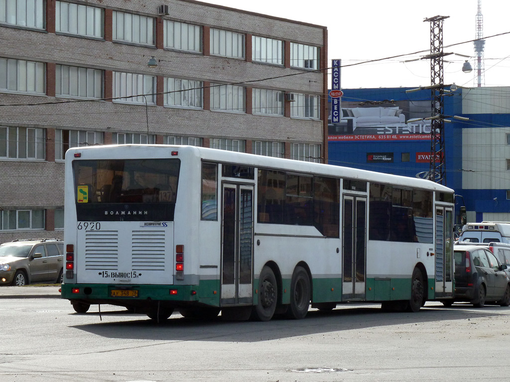 Санкт-Петербург, Волжанин-6270.00 № 6920