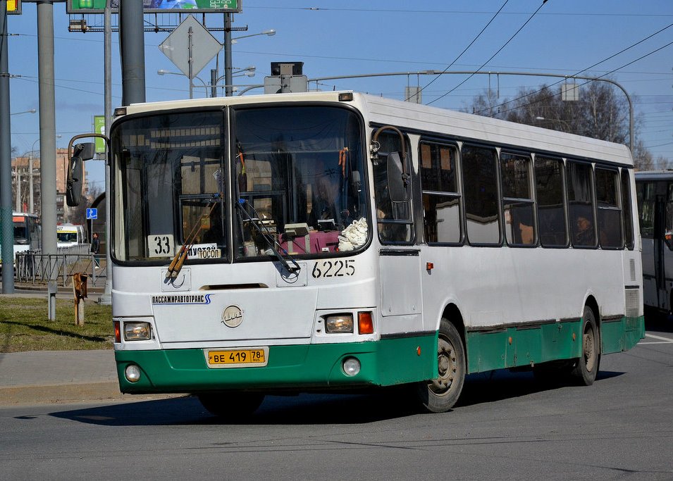 Санкт-Петербург, ЛиАЗ-5256.25 № 6225