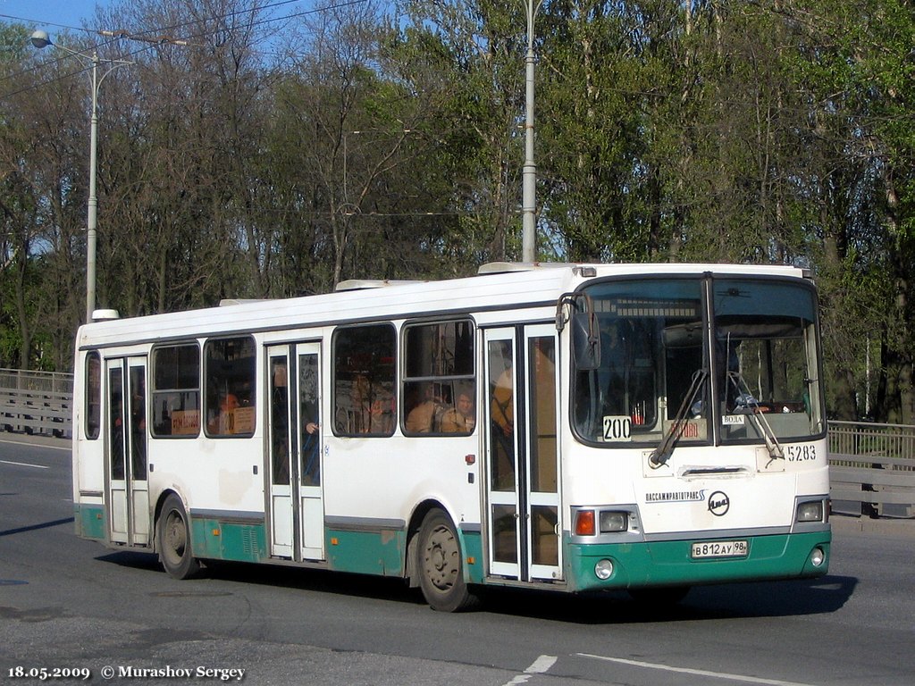 Санкт-Петербург, ЛиАЗ-5256.25 № 5283