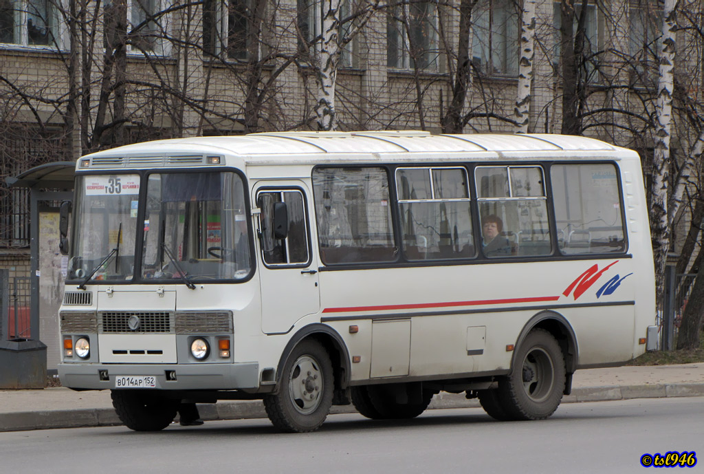 Нижегородская область, ПАЗ-32054 № В 014 АР 152