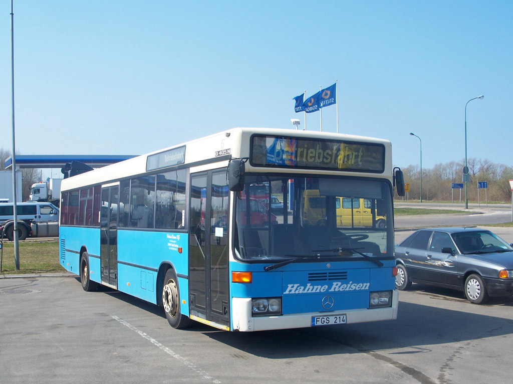 Литва, Mercedes-Benz O405N № FGS 214