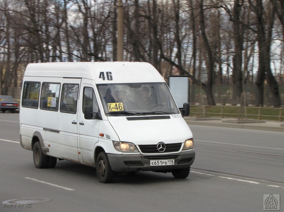 Санкт-Петербург, Mercedes-Benz Sprinter W904 408CDI № Е 651 РВ 178