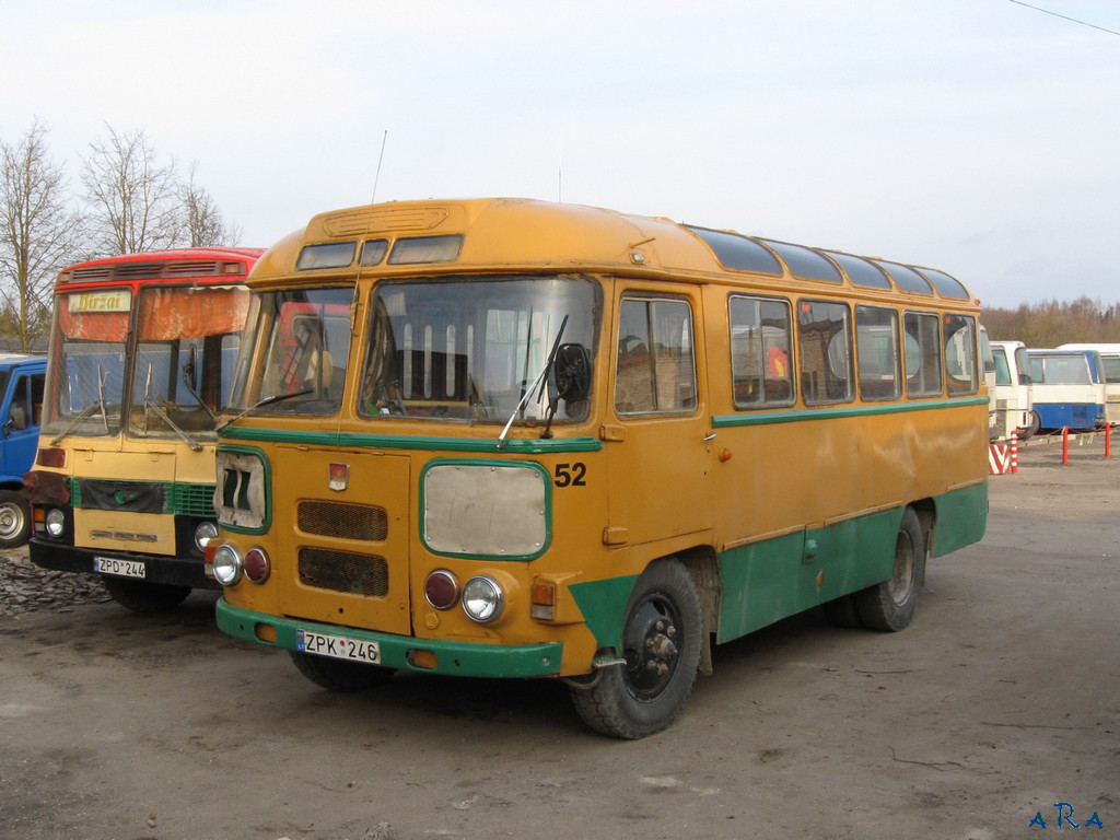 Литва, ПАЗ-672М № 52