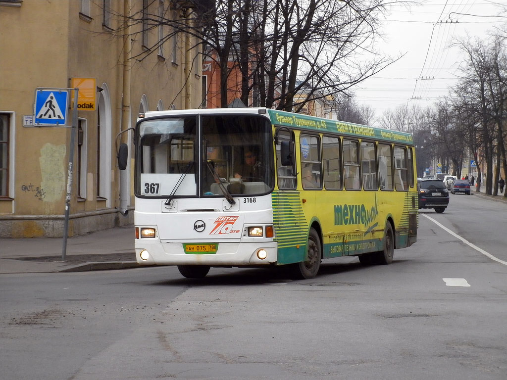 Санкт-Петербург, ЛиАЗ-5256.26 № 3168