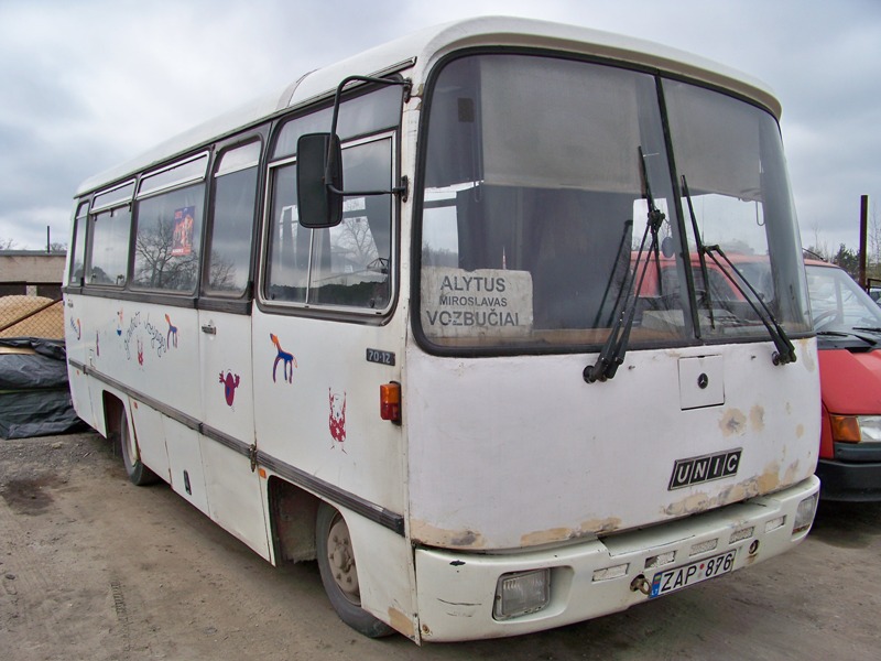 Литва, Heuliez Unic 70-12 № ZAP 876