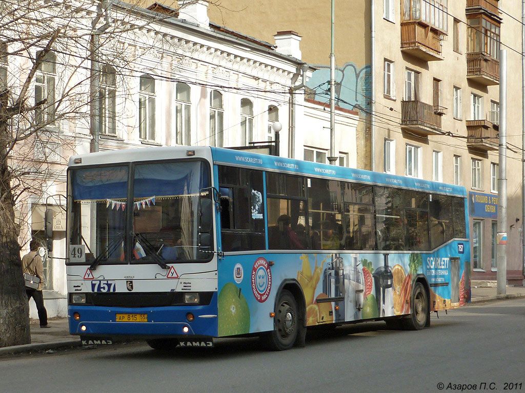 Omsk region, NefAZ-5299-20-15 č. 757