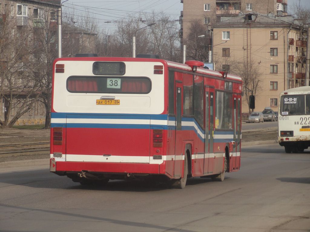 Вологодская область, Scania CN113CLL MaxCi № АК 017 35