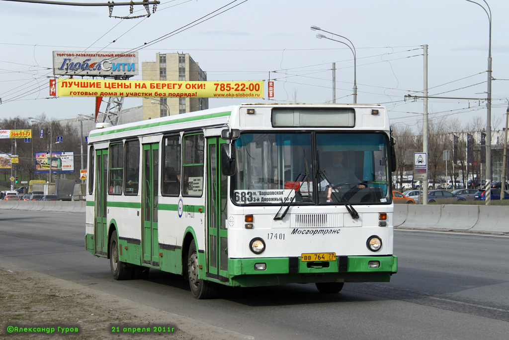 Moskwa, LiAZ-5256.25 Nr 17401
