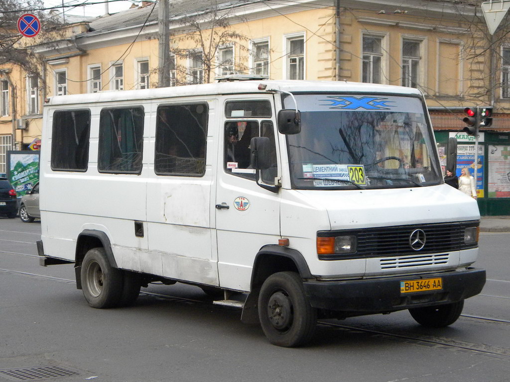 Одесская область, Mercedes-Benz T2 709D № BH 3646 AA