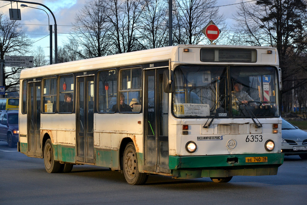 Санкт-Петербург, ЛиАЗ-5256.00 № 6353