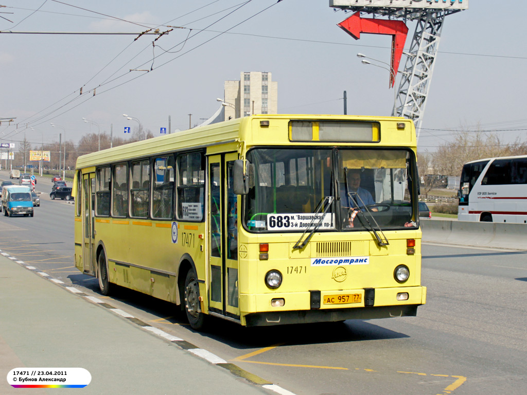 Moskwa, LiAZ-5256.25-11 Nr 17471