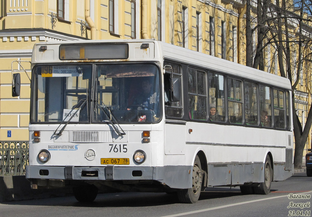 Санкт-Петербург, ЛиАЗ-5256.25 № 7615