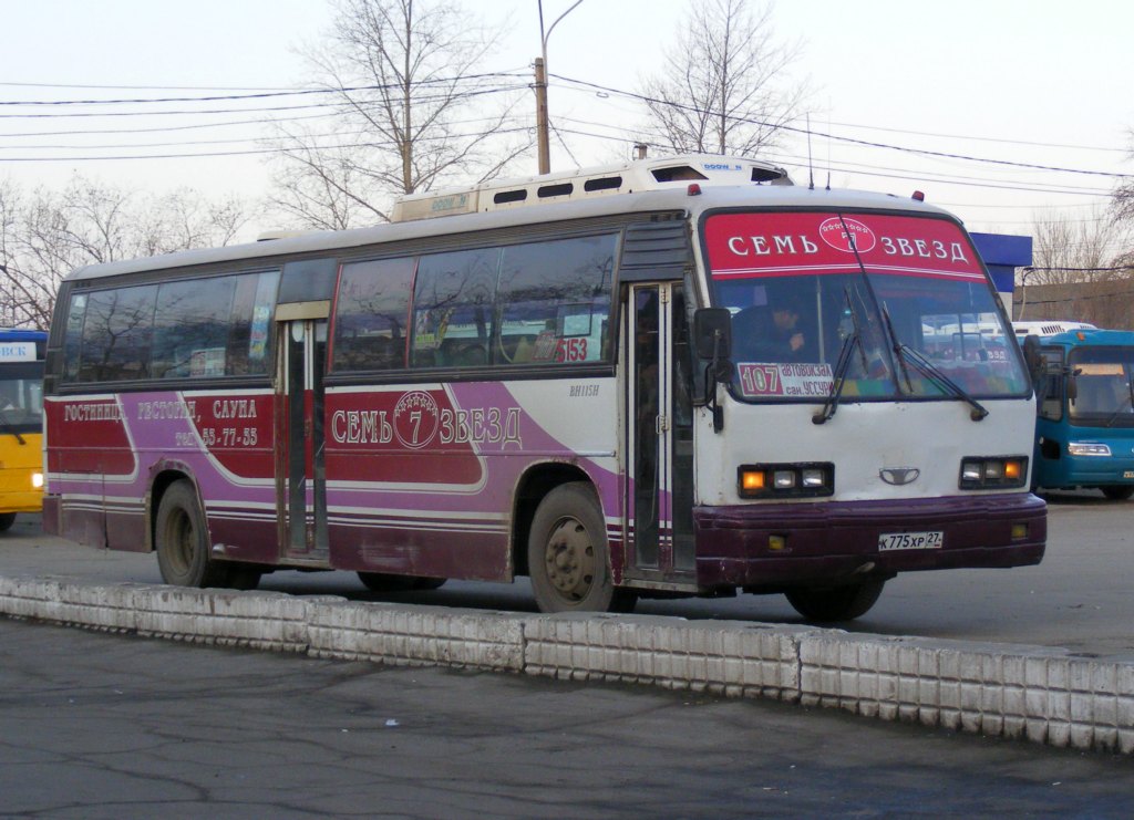 Хабаровский край, Daewoo BH115H Royal Express № 5153