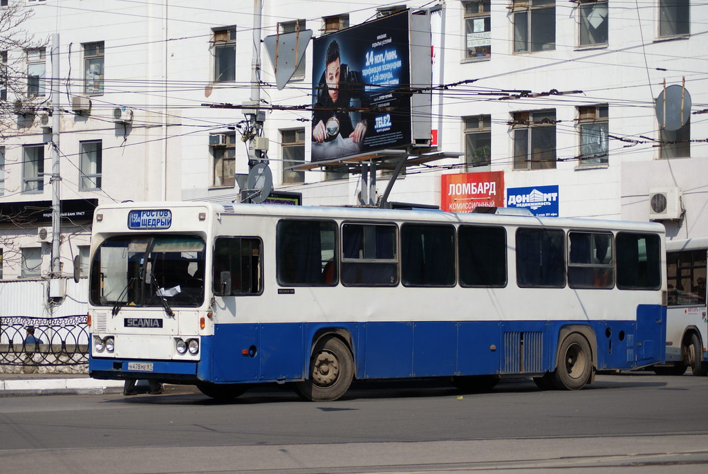 Rostov region, Scania CR112 Nr. Н 478 МЕ 61