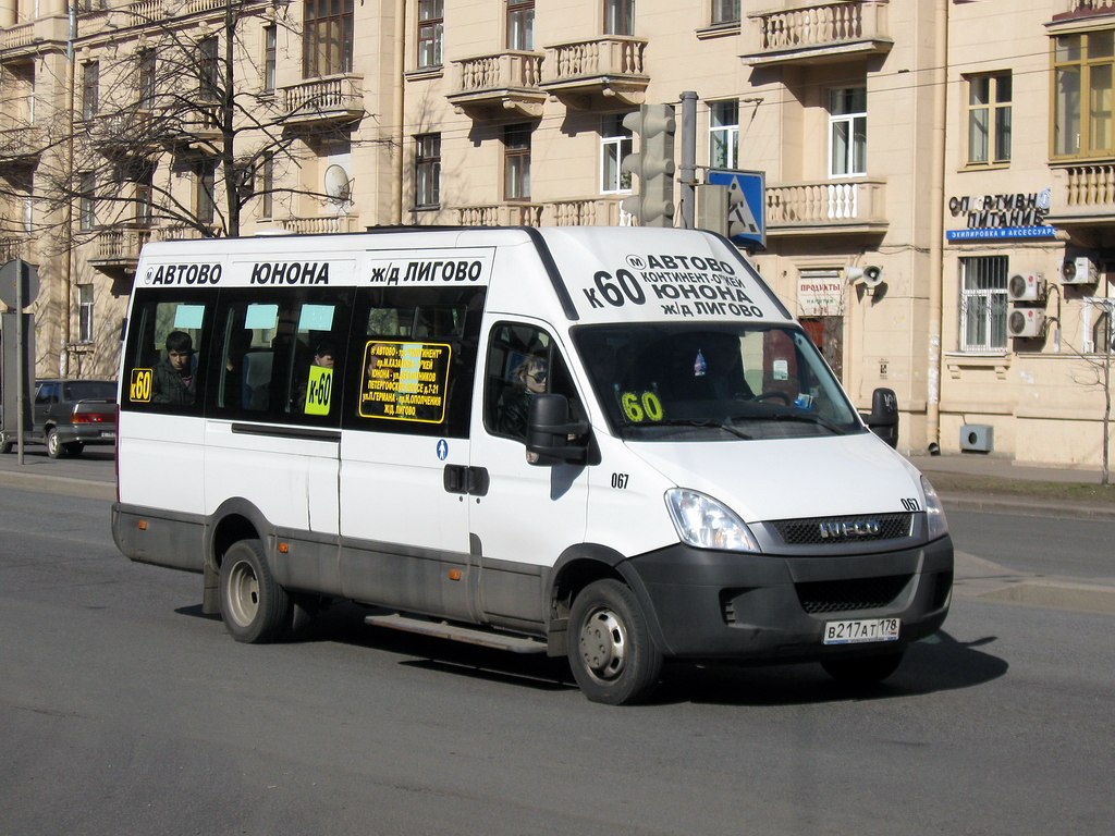 Санкт-Петербург, Нижегородец-2227UT (IVECO Daily) № 067