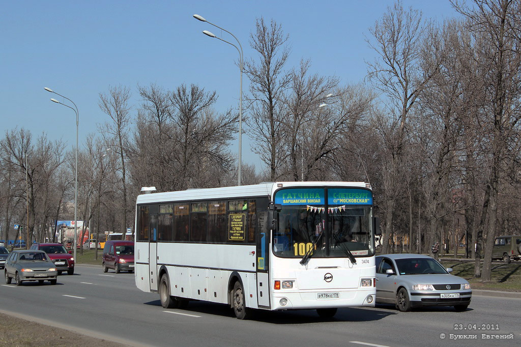 Ленинградская область, ЛиАЗ-5256.58 № 3474