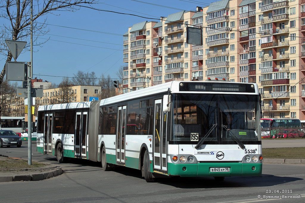 Санкт-Петербург, ЛиАЗ-6213.20 № 5538