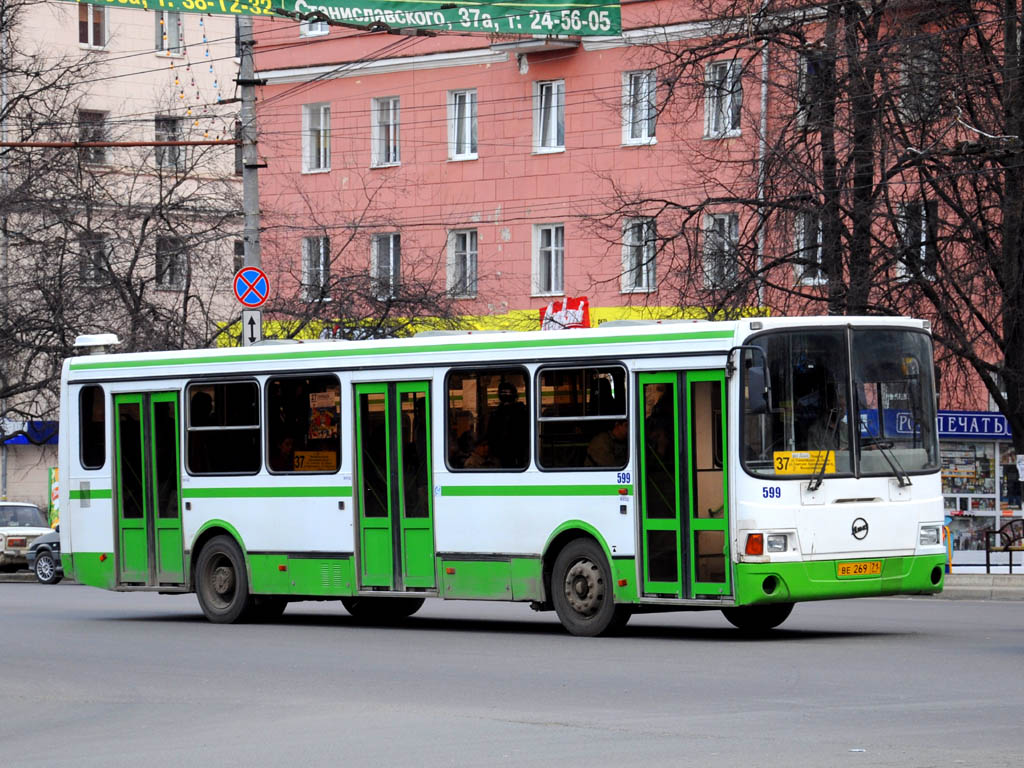 Тульская область, ЛиАЗ-5256.45 № 599