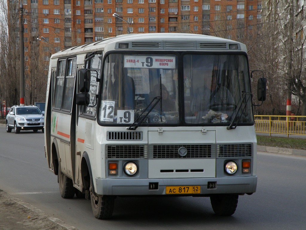 Нижегородская область, ПАЗ-32054 № АС 817 52