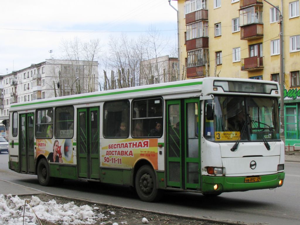 Архангельская область, ЛиАЗ-5256.40 № АВ 892 29