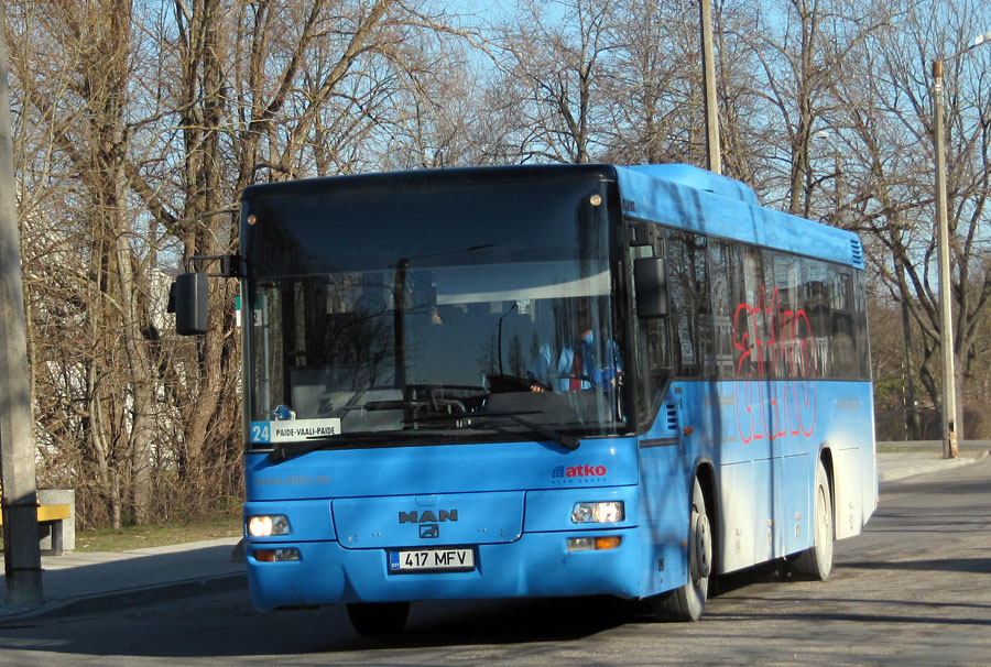 Эстония, MAN A72 Lion's Classic SÜ313 № 118