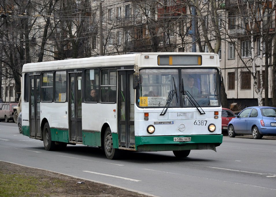 Санкт-Петербург, ЛиАЗ-5256.00 № 6387