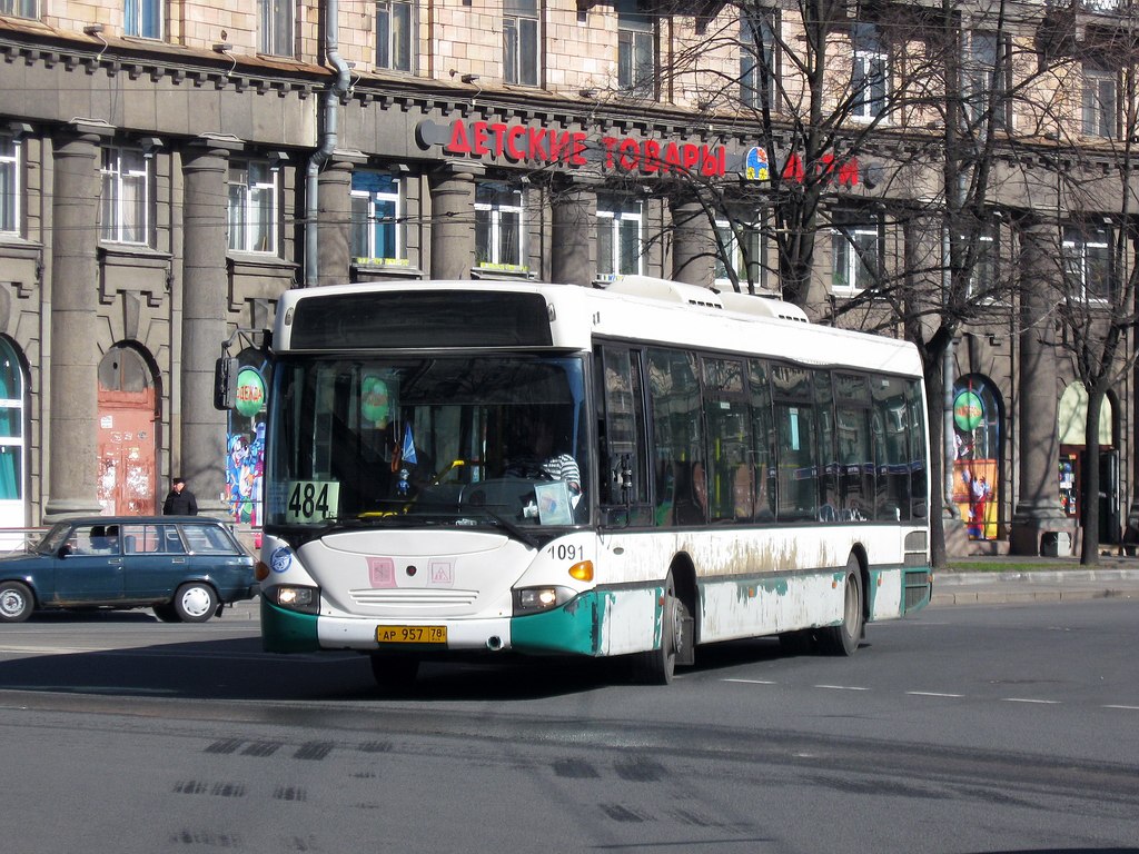 Санкт-Петербург, Scania OmniLink I (Скания-Питер) № n091