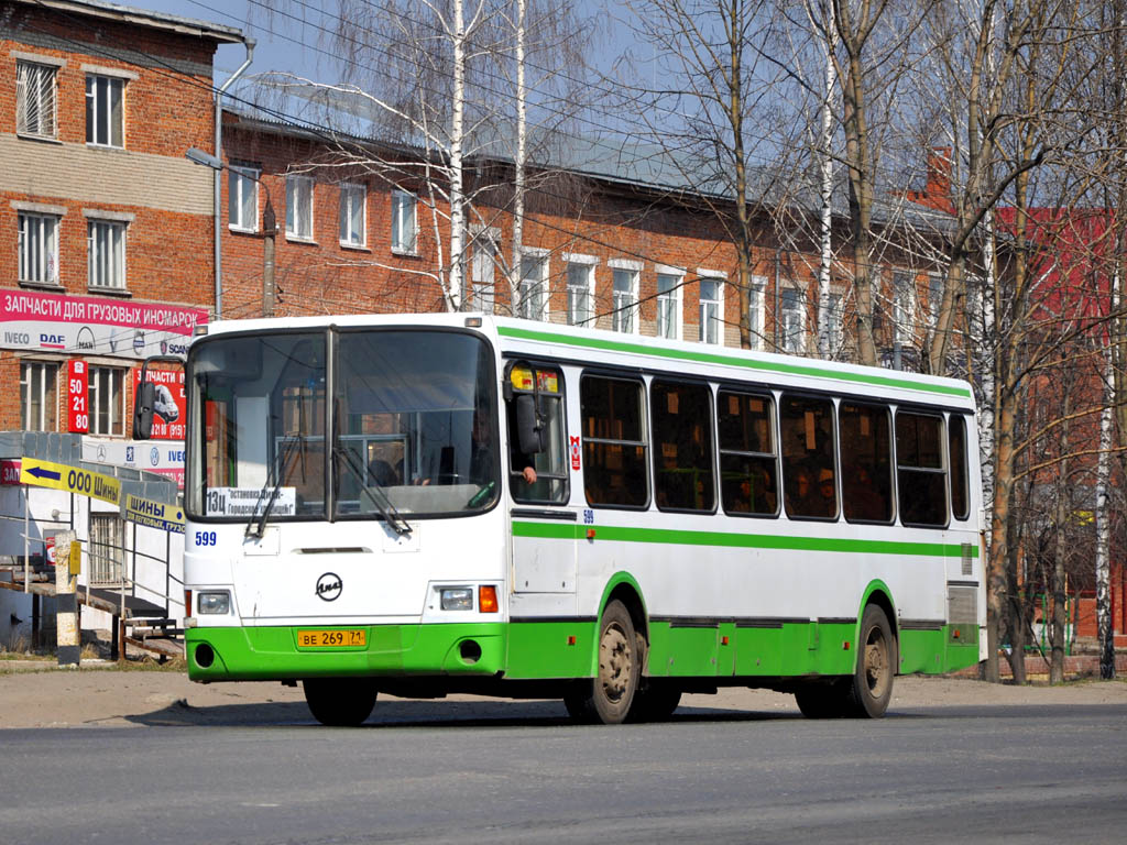 Тульская область, ЛиАЗ-5256.45 № 599