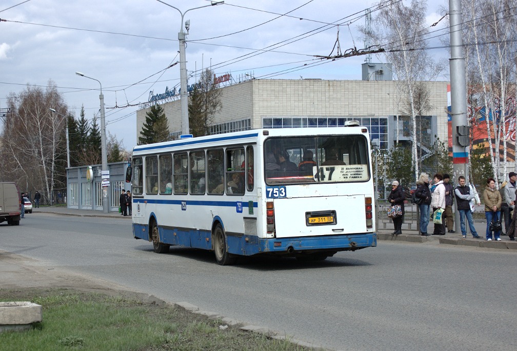 Омская область, ЛиАЗ-5256.45 № 753