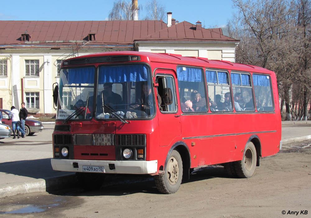 Марий Эл, ПАЗ-3205-110 № Н 409 АО 12