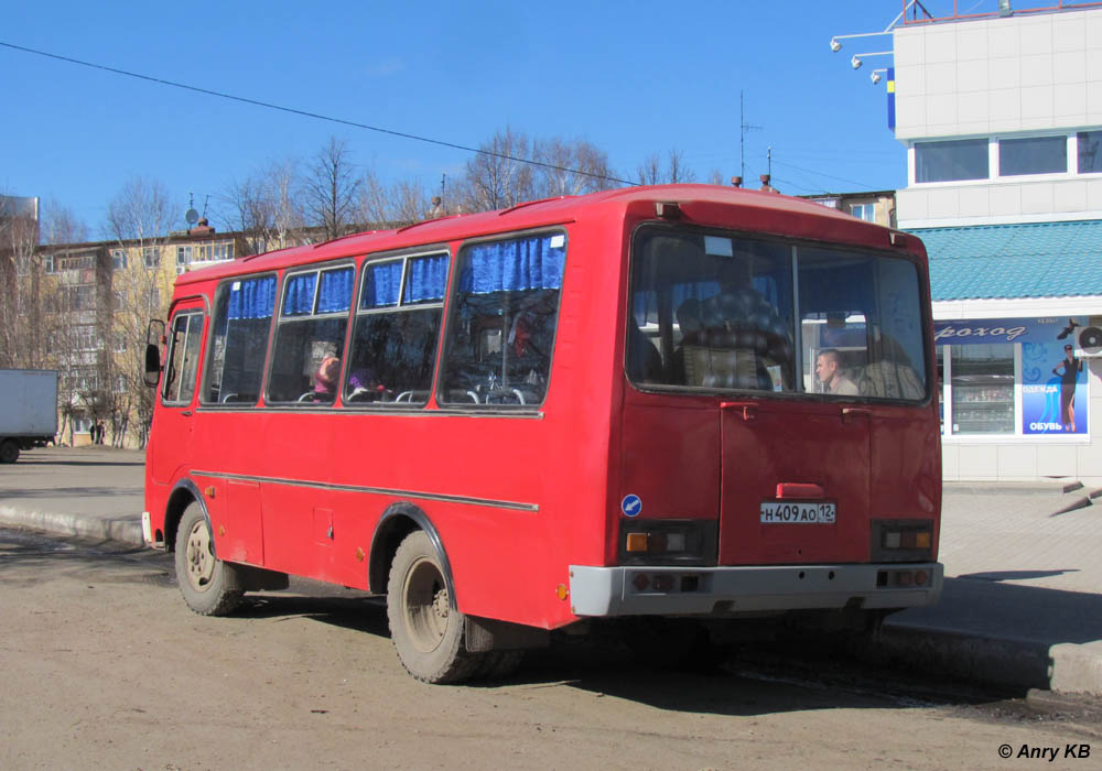 Марий Эл, ПАЗ-3205-110 № Н 409 АО 12