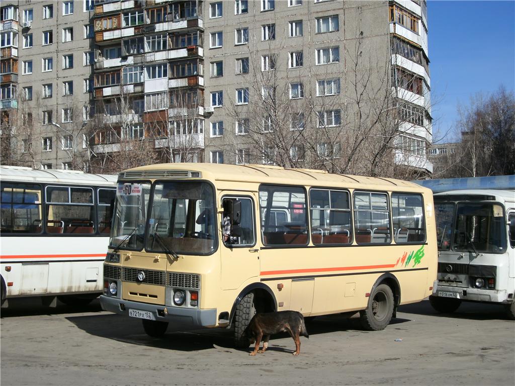 Нижегородская область, ПАЗ-32054 № В 721 РХ 152